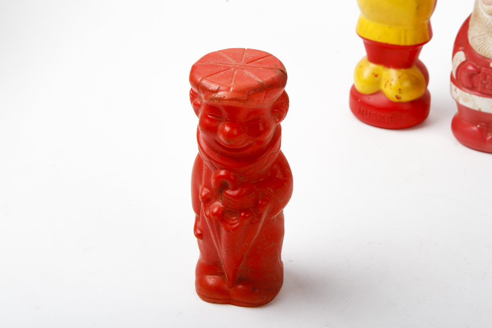 Vintage Walt Disney "Soaky" Dispensers