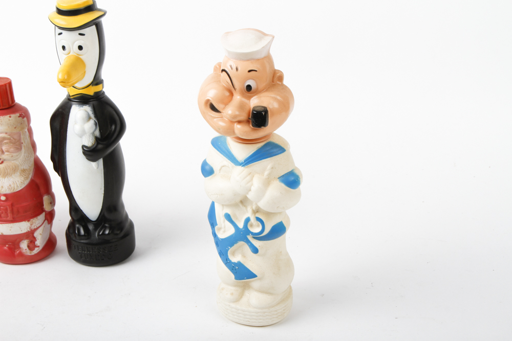 Vintage Walt Disney "Soaky" Dispensers