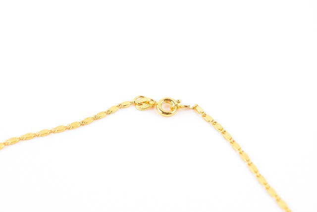 18K Gold and Purple Dyed Jade Cross Pendant