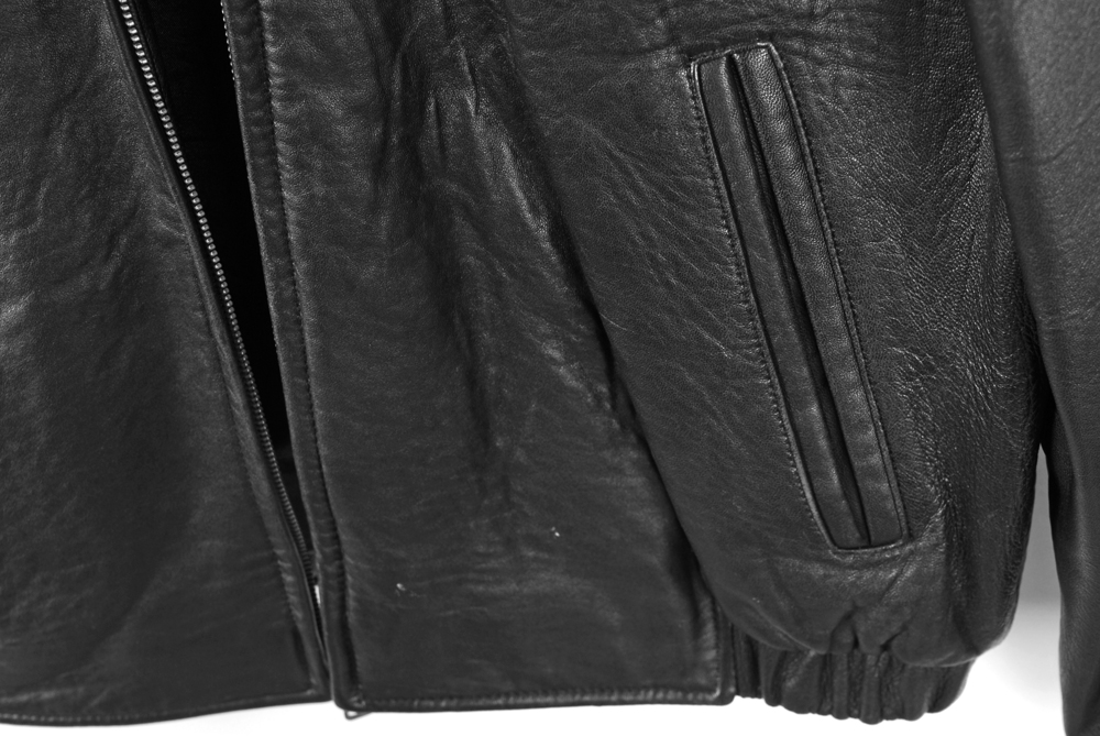 Men's Hathaway Black Leather Jacket