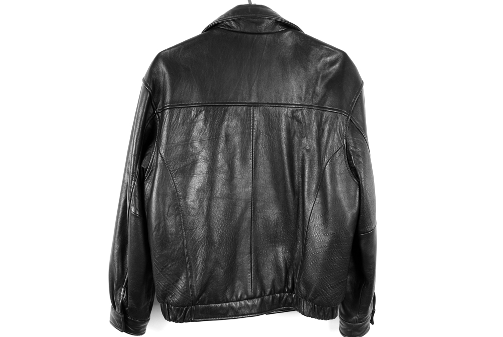 Men's Hathaway Black Leather Jacket