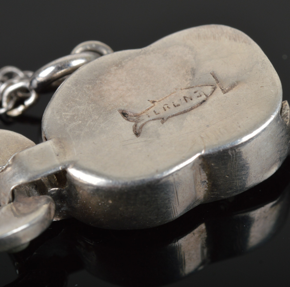 Sterling Silver Bracelet with Marcasite Accents