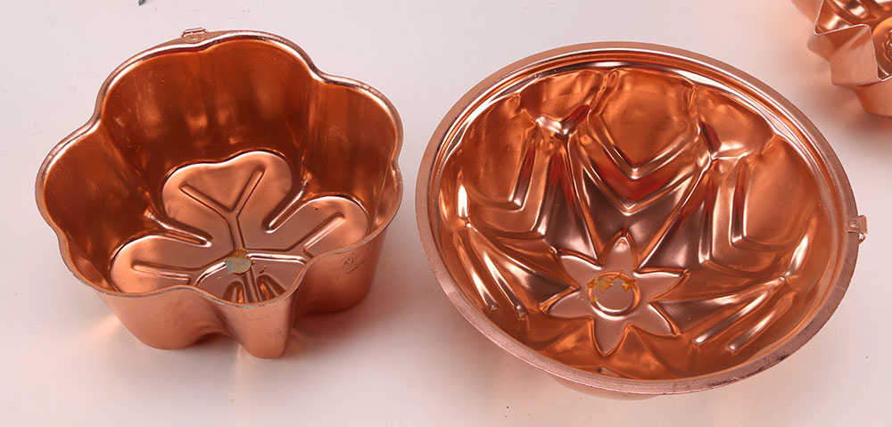Set of Copper Molds
