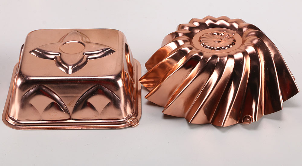 Set of Copper Molds