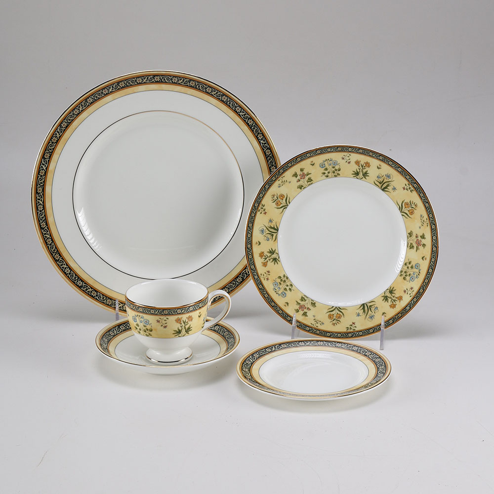 Wedgwood "India" Bone China Place Setting