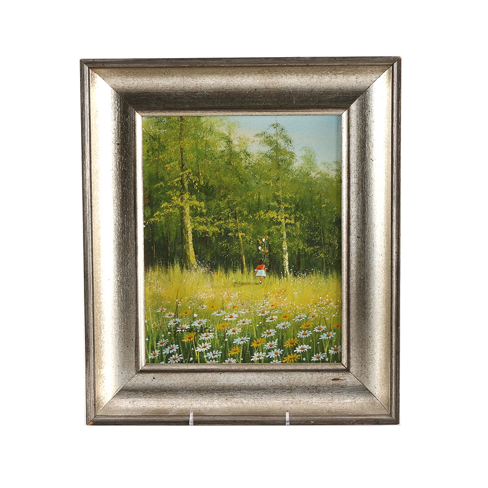 Granger Signed Oil on Canvas "Maytime"