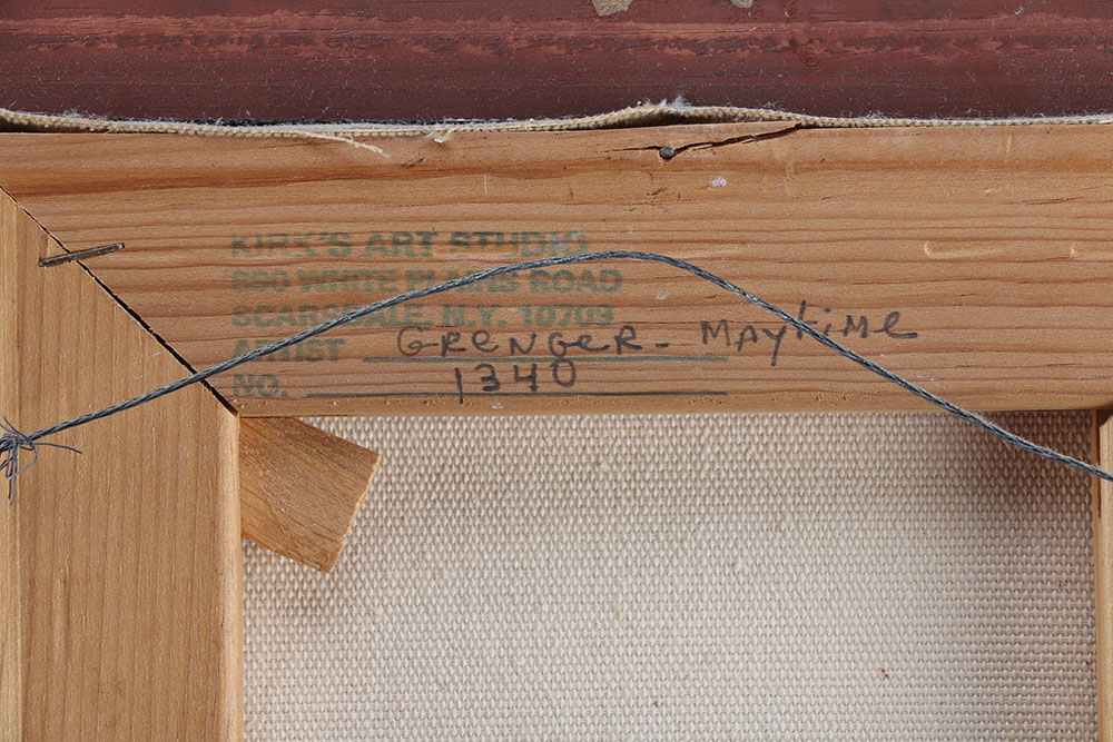 Granger Signed Oil on Canvas "Maytime"