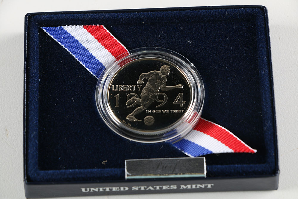 1994 World Cup Half Dollars and 2005 Tim Horton's Roar of the Rings Tokens