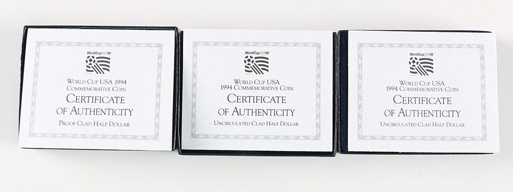 1994 World Cup Half Dollars and 2005 Tim Horton's Roar of the Rings Tokens