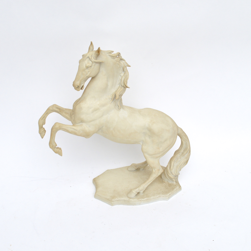 White Kaiser Porcelain Horse