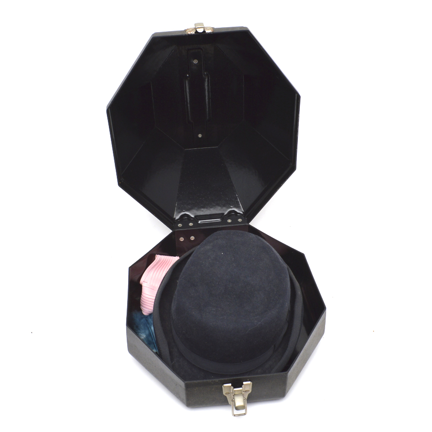 Vintage Bowler Hat in Original Case