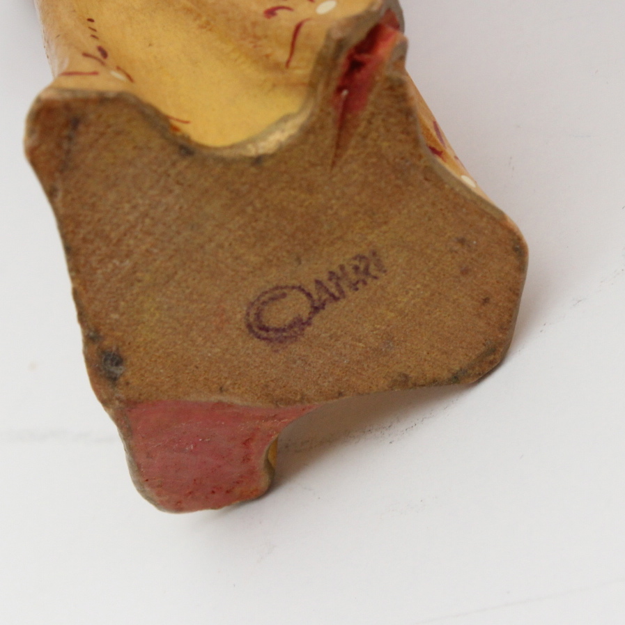 Vintage "ANRI" Wood Carved Angels