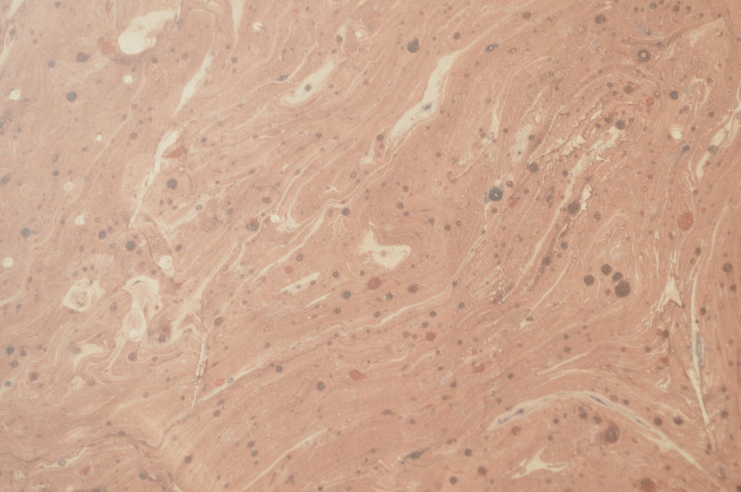 Marbleized Framed Watercolor