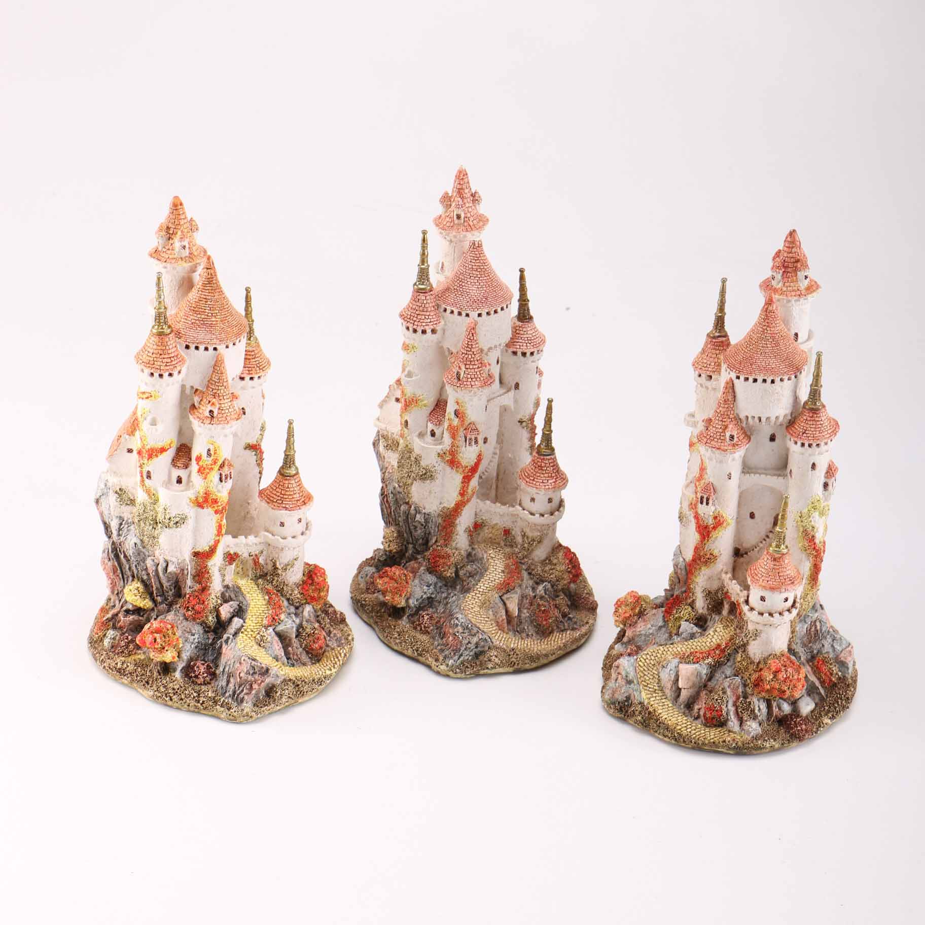 1986 Lilliput Lane "The Castle of the Sleeping Princess" Figurines