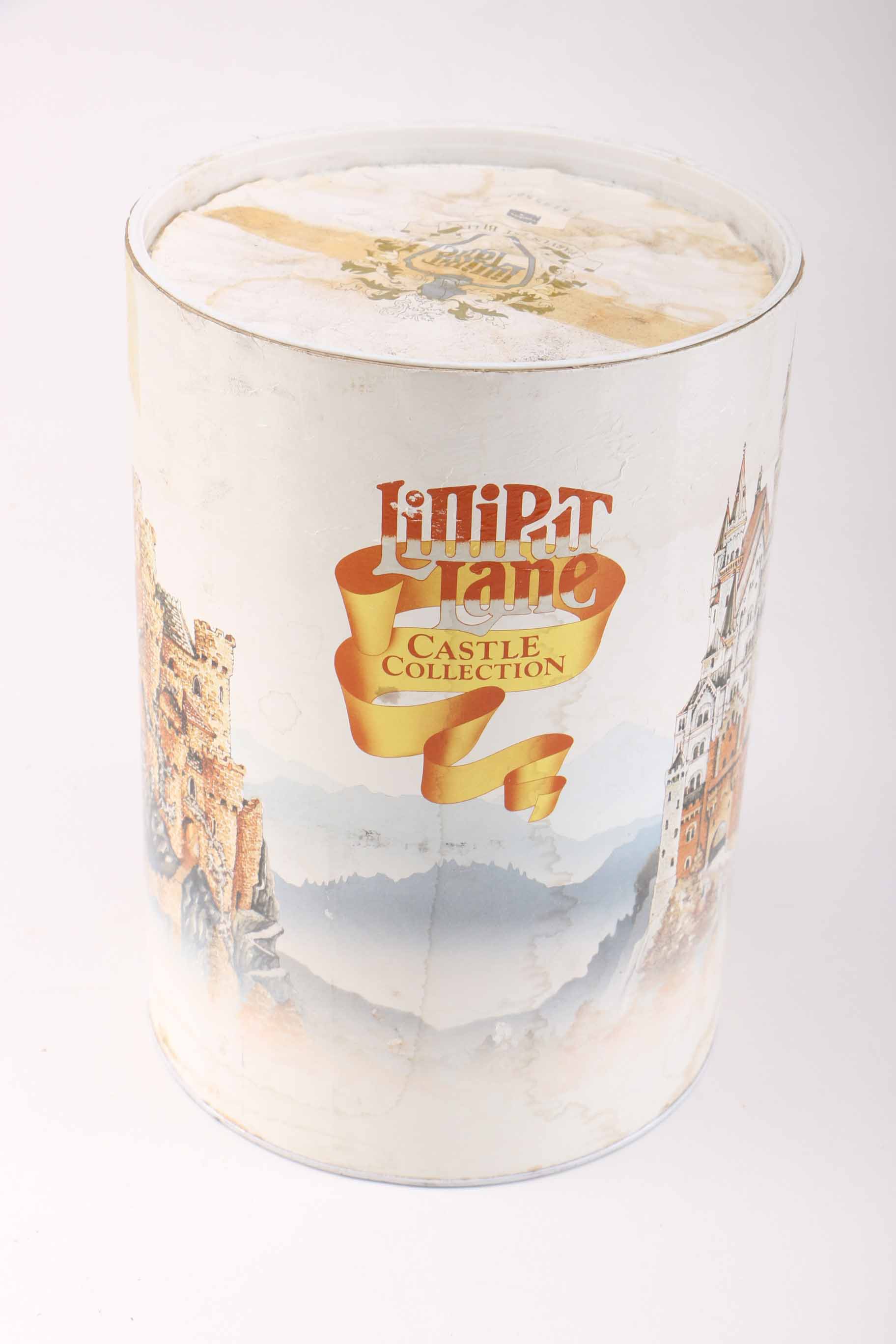 1986 Lilliput Lane "The Castle of the Sleeping Princess" Figurines