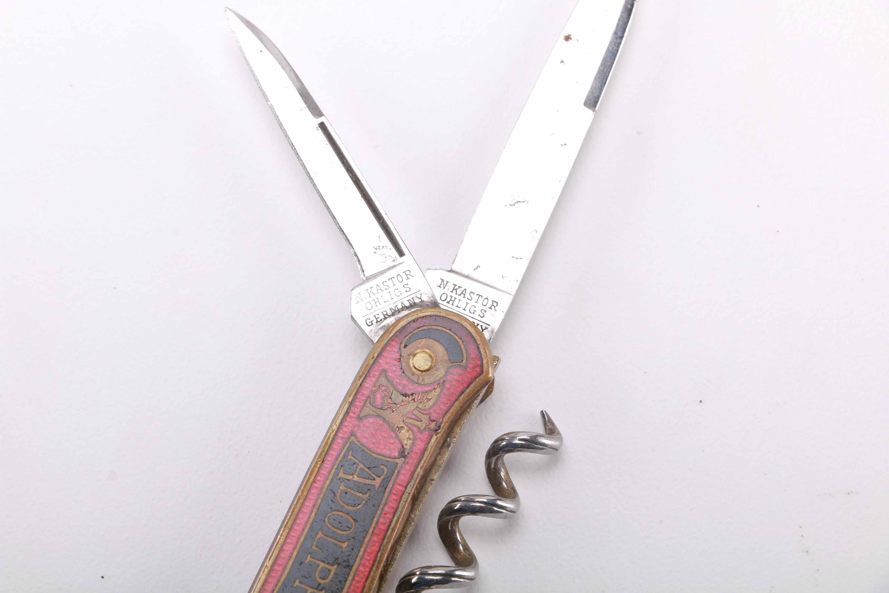 Assorted Pocket Knives Featuring Pearl Handle Remington with Sheath