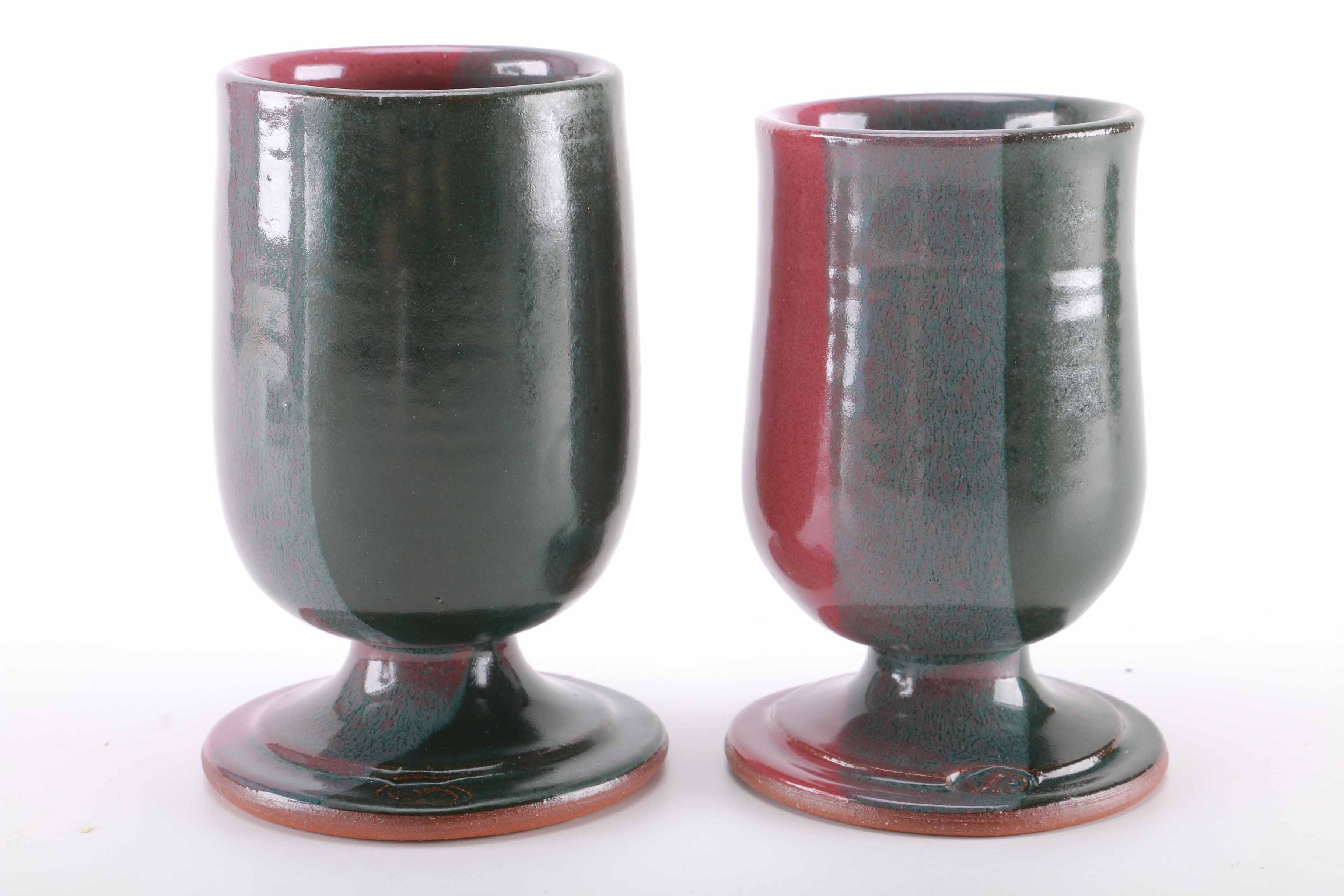 Assortment of Pottery Cups