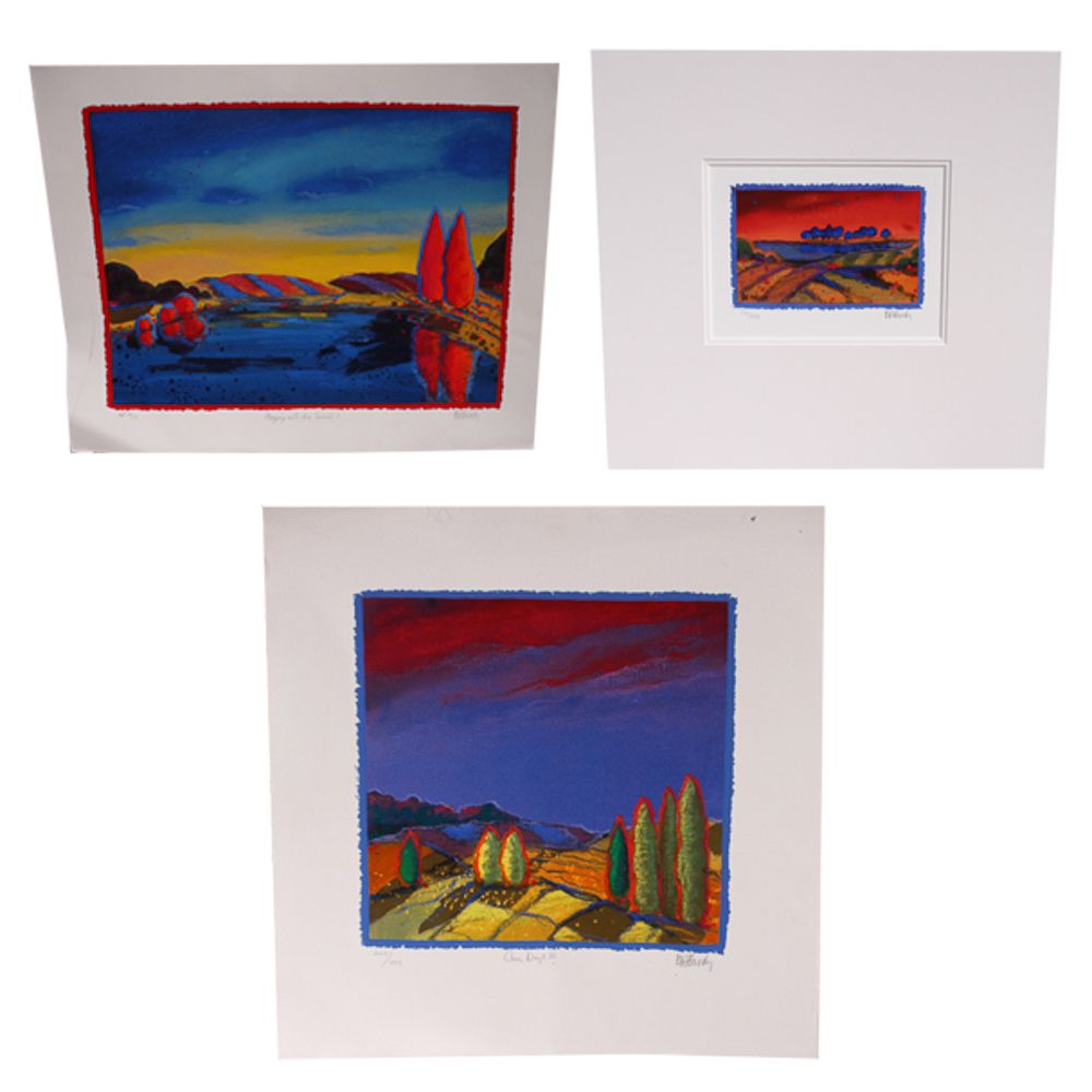 Set of Limited Edition Signed B.H. Brody Lithographs