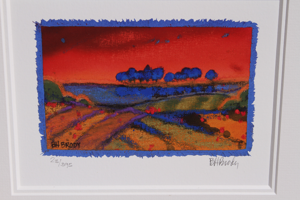 Set of Limited Edition Signed B.H. Brody Lithographs