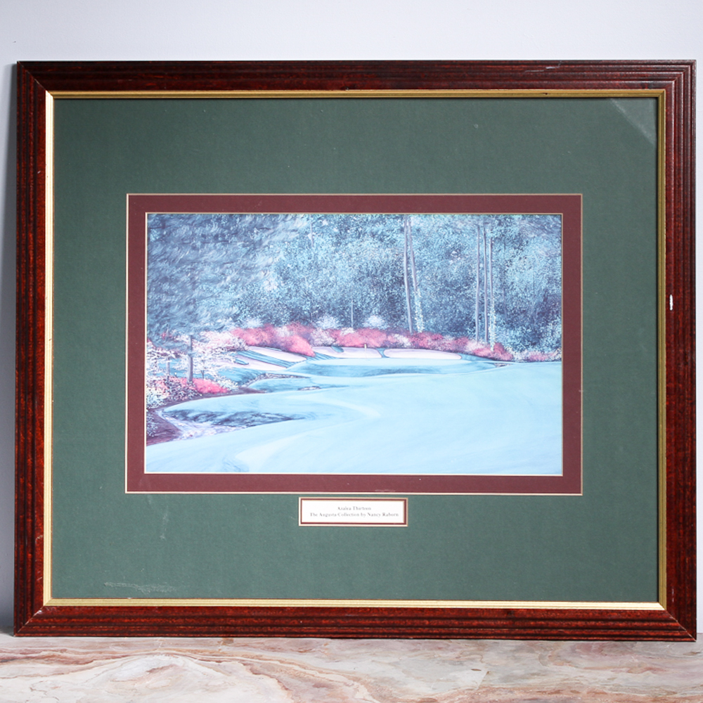 Offset Lithograph "Azalea Thirteen" by Nancy Raborn