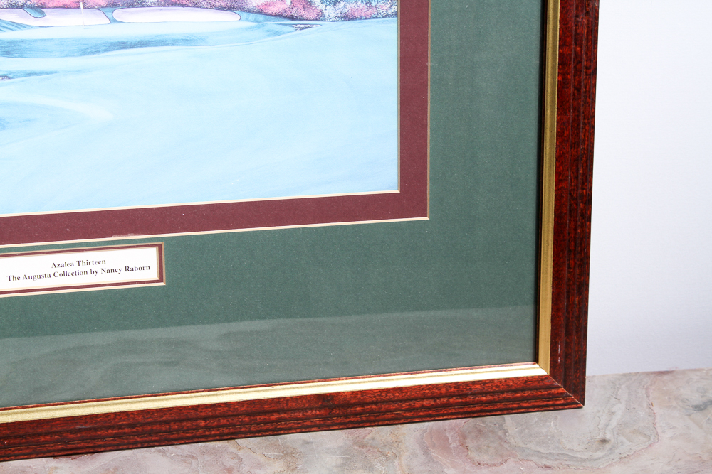 Offset Lithograph "Azalea Thirteen" by Nancy Raborn