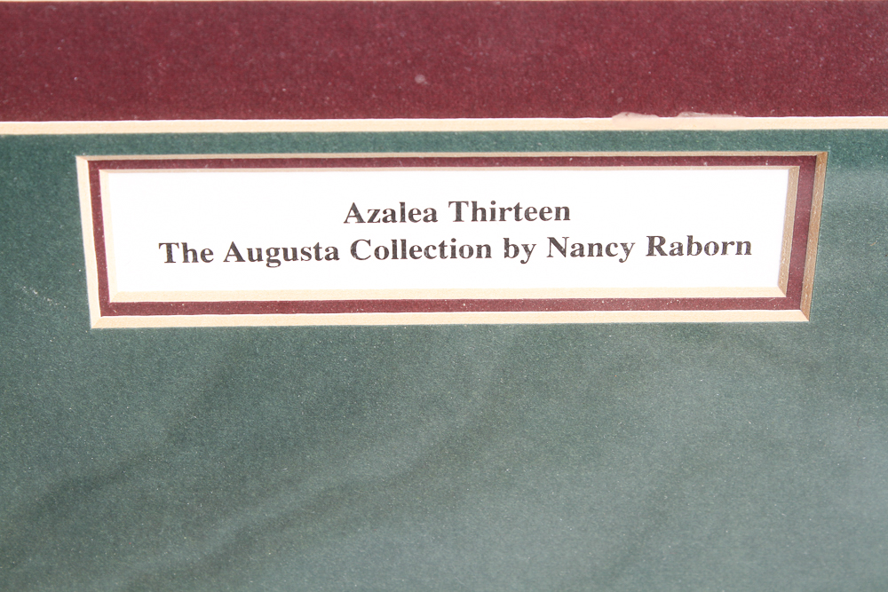 Offset Lithograph "Azalea Thirteen" by Nancy Raborn