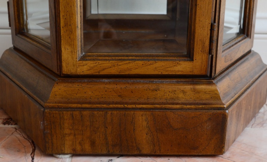 Small Octagon Curio Cabinet