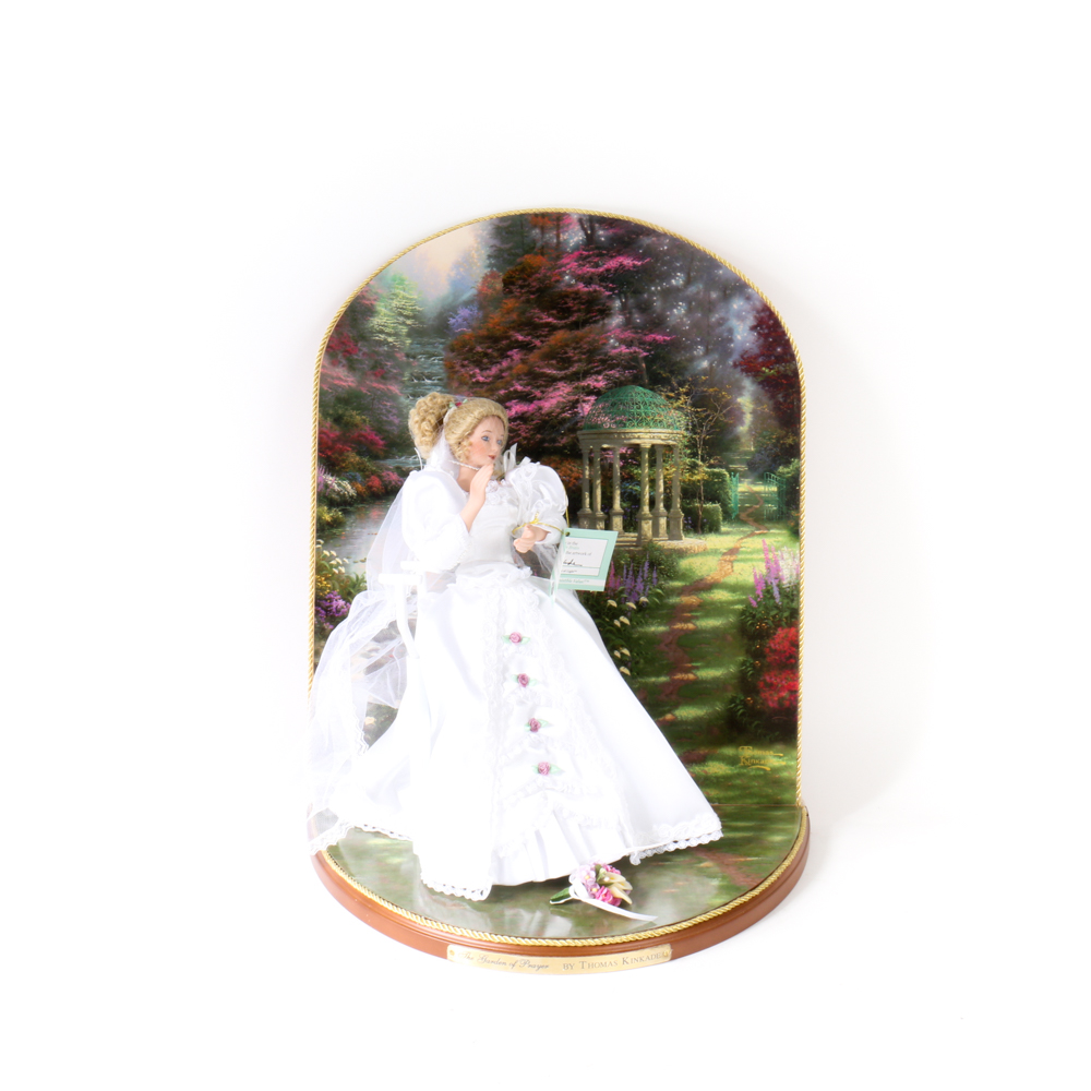 "The Garden of Prayer Bride" Doll by Ashton Drake Galleries for Thomas Kinkade