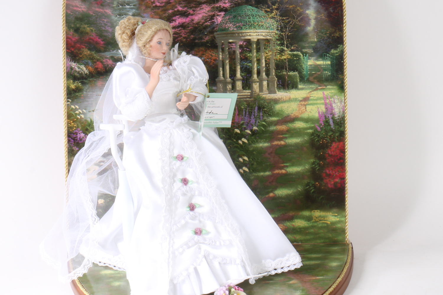 "The Garden of Prayer Bride" Doll by Ashton Drake Galleries for Thomas Kinkade