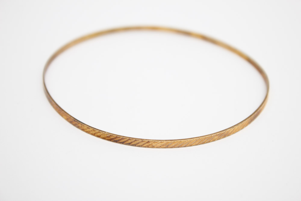 14K Gold Bangle