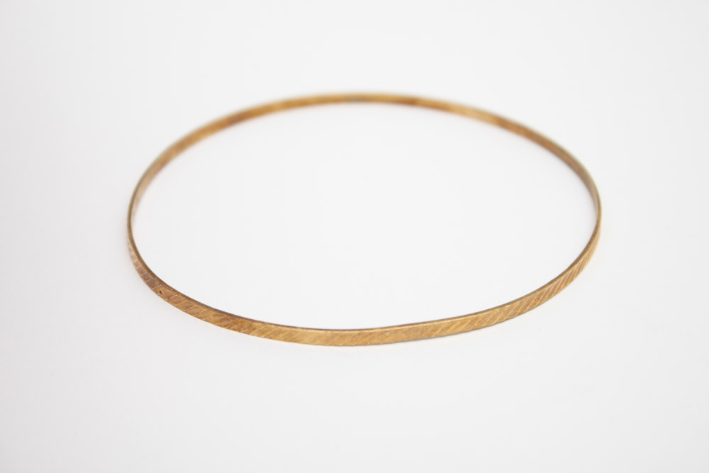 14K Gold Bangle