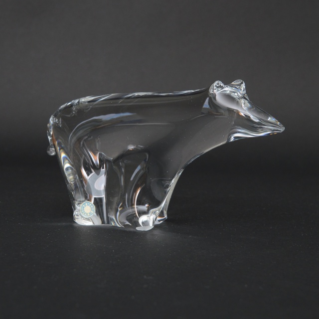 Crystal Polar Bear Figurine