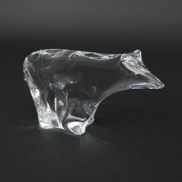 Crystal Polar Bear Figurine