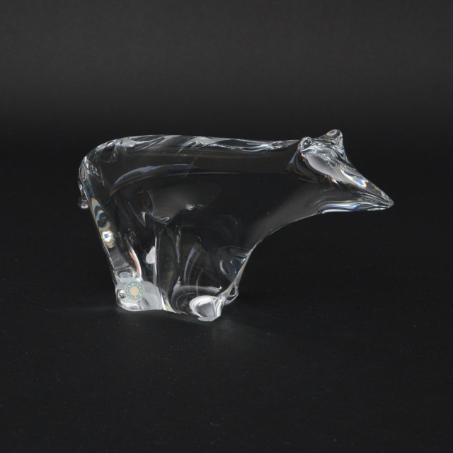 Crystal Polar Bear Figurine