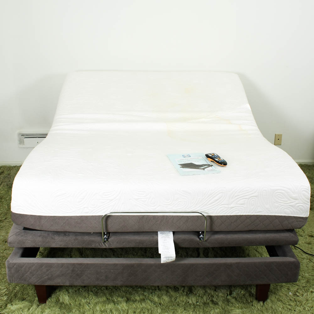 Sealy Reflexion 4 Wireless Adjustable Queen Bed