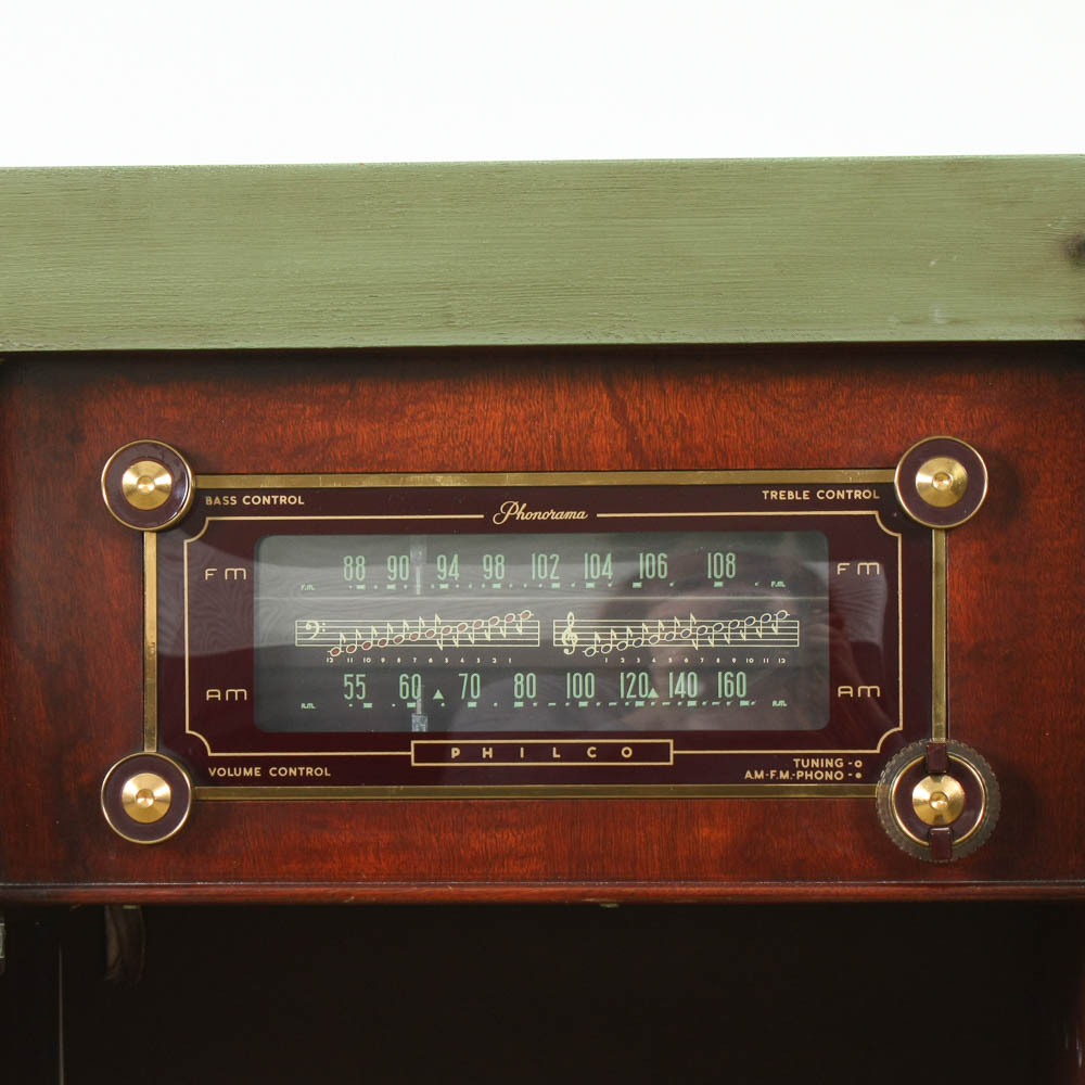 Mid-20th Century Philco Stereo Console
