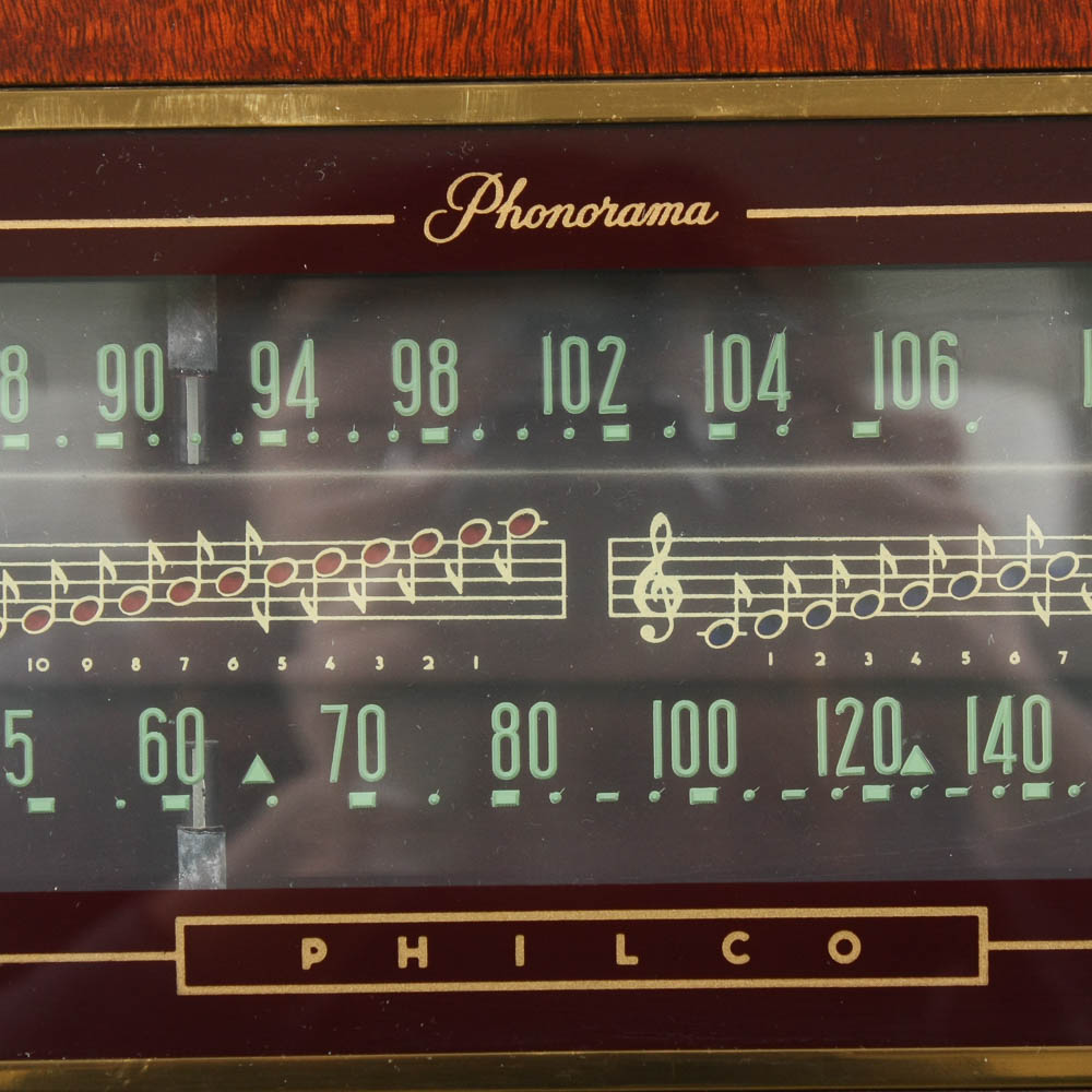 Mid-20th Century Philco Stereo Console