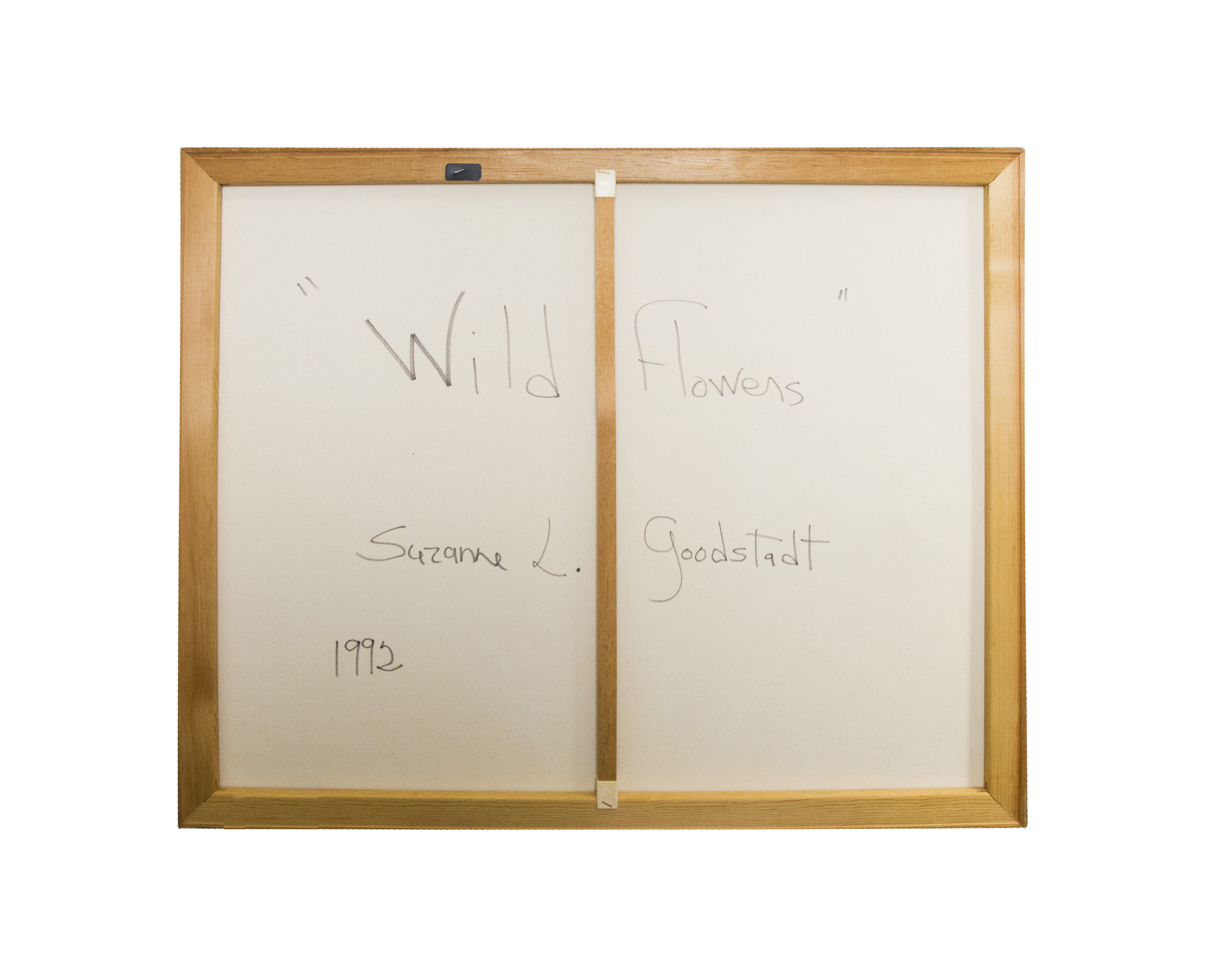 Wildflower Painting by S. L. Goodstadt