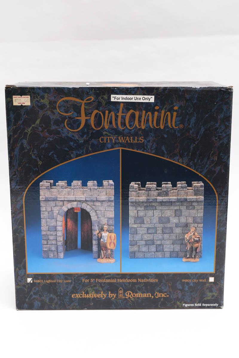 Collection of Four Fontanini Buildings