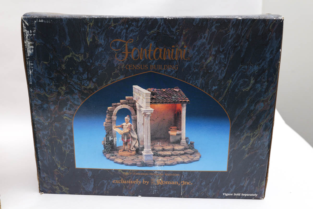 Collection of Four Fontanini Buildings