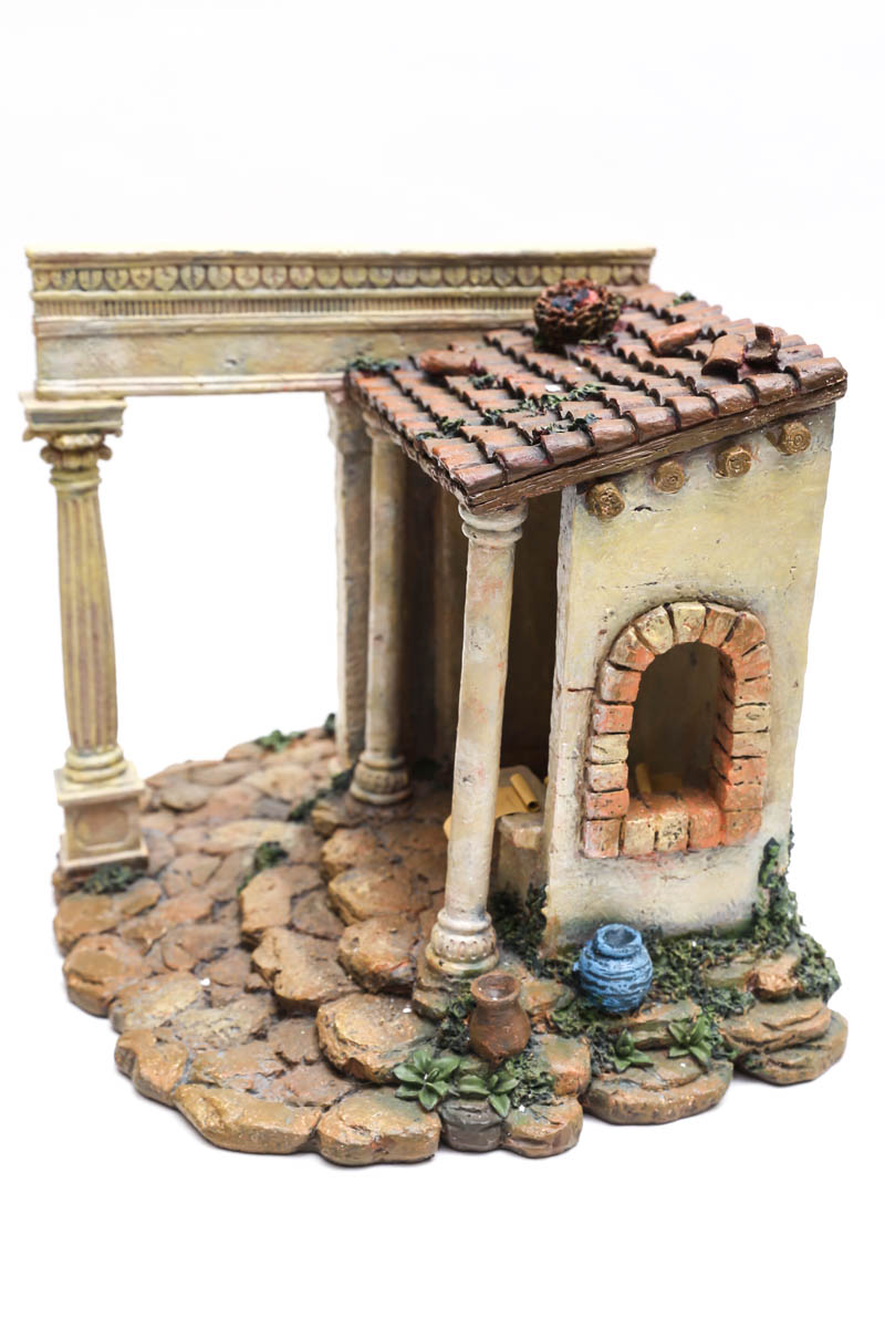 Collection of Four Fontanini Buildings