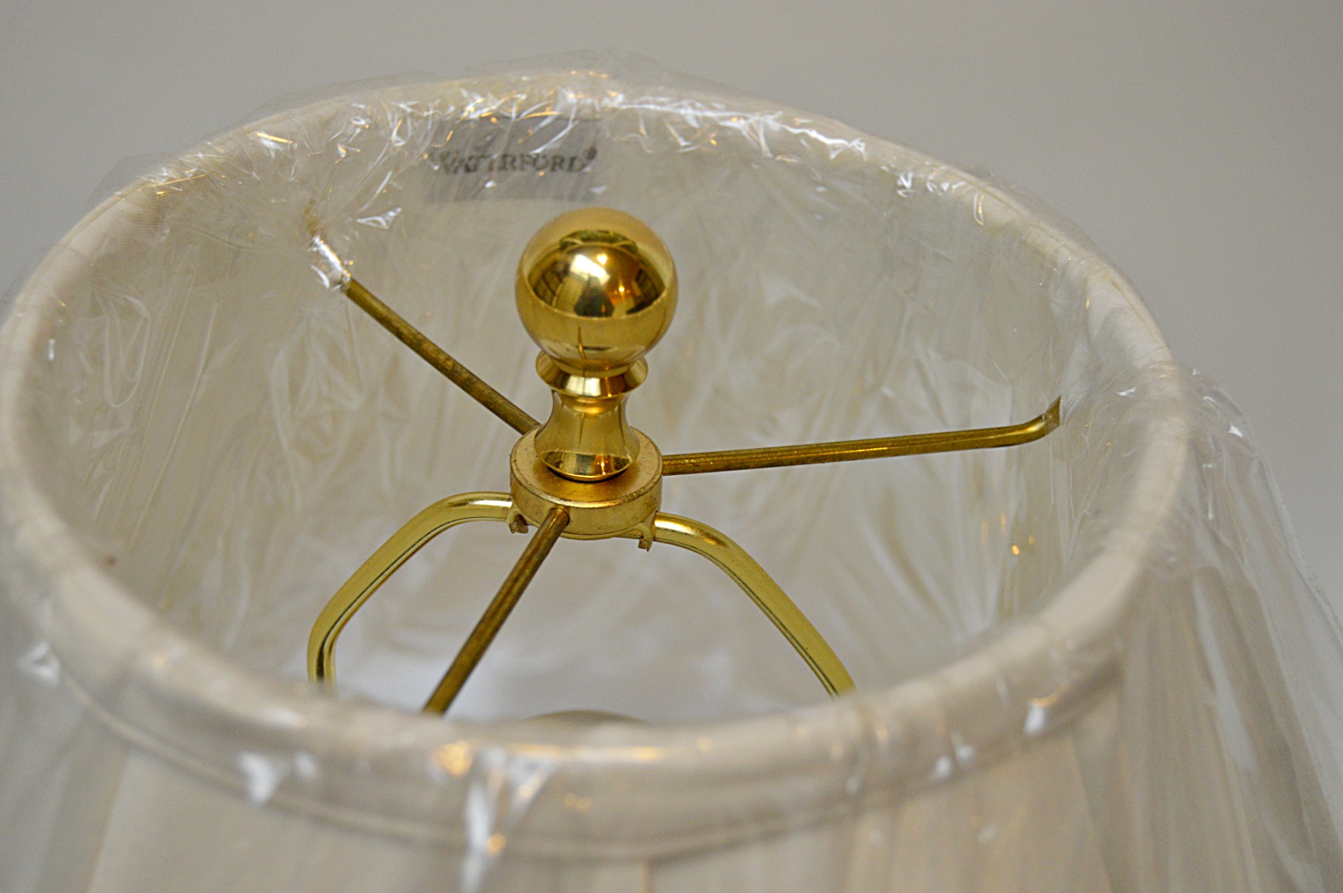 Waterford Lead Crystal and Brass "Kells" Table Lamp