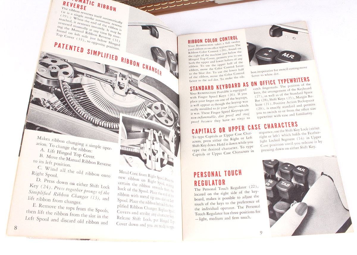 Vintage Remington "Quiet-Riter" Typewriter