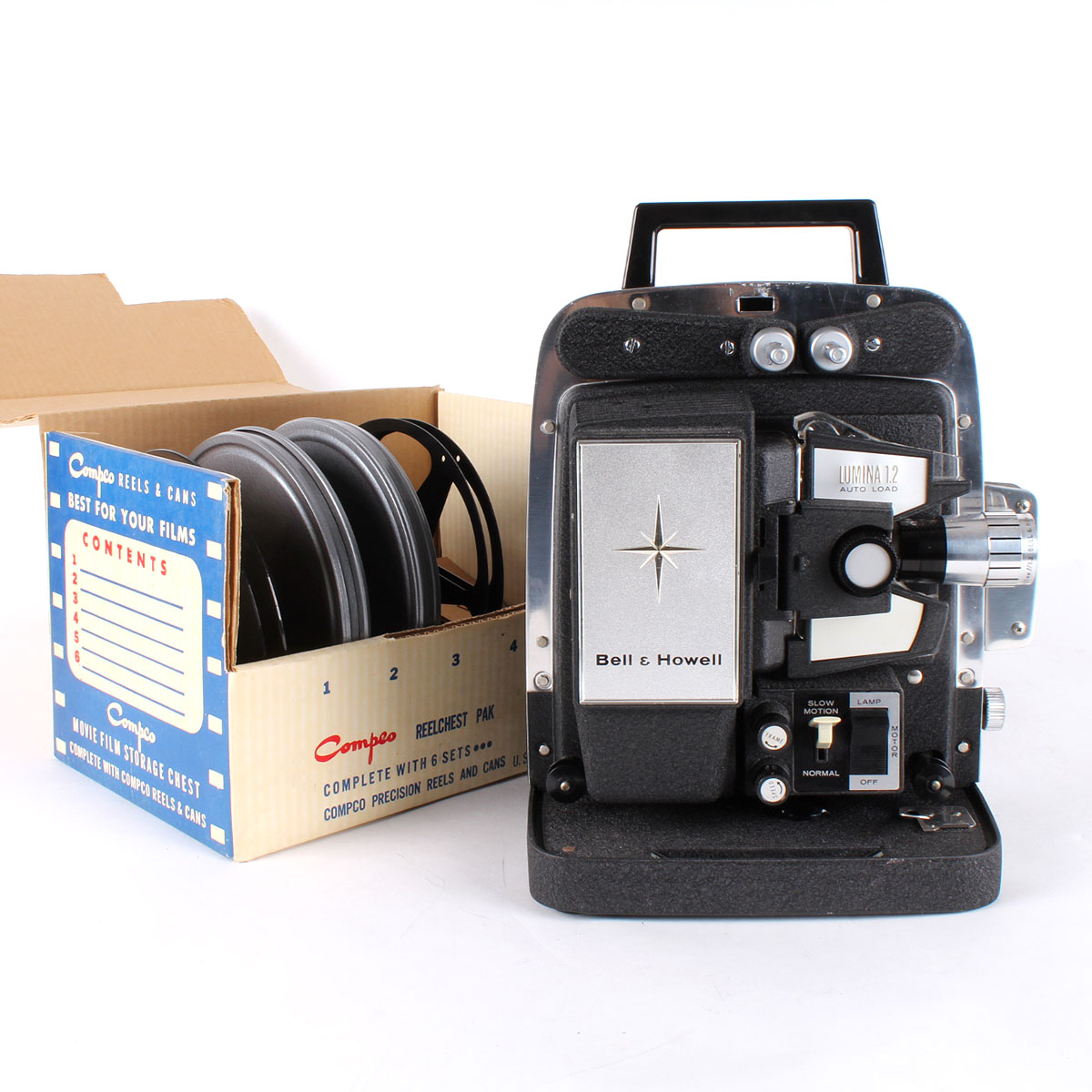 Vintage 8MM Bell and Howell Limina 1.2 Auto Load Projector