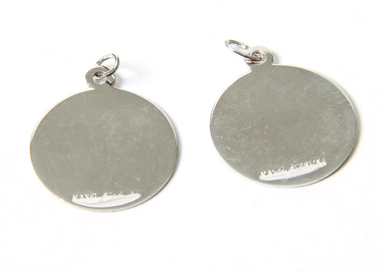 Sterling Silver Bracelet and Pendants