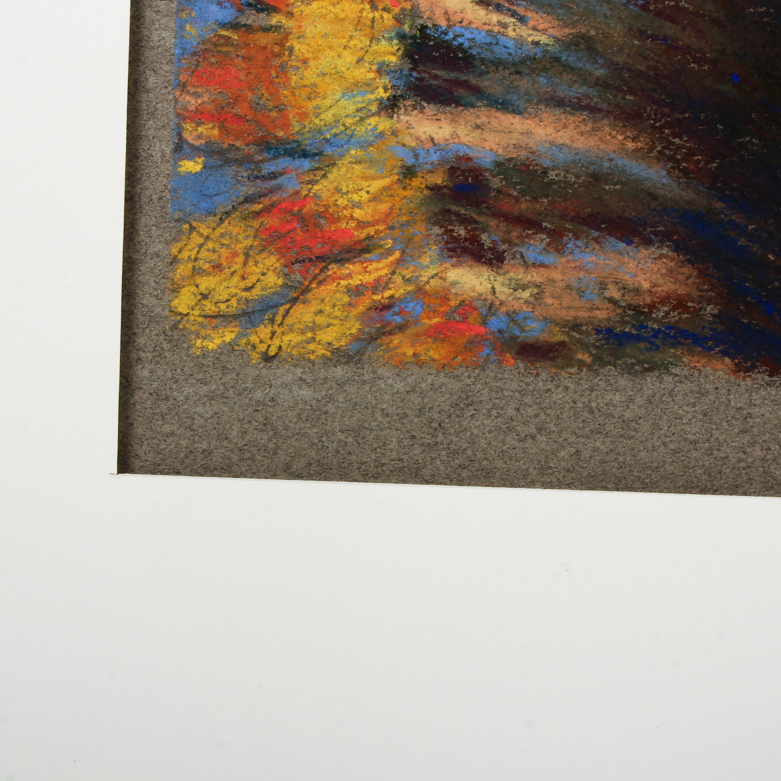 Lee Bowers Pastel Painting Titled "Kansas"