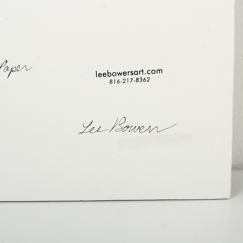 Lee Bowers Pastel Painting Titled "Kansas"