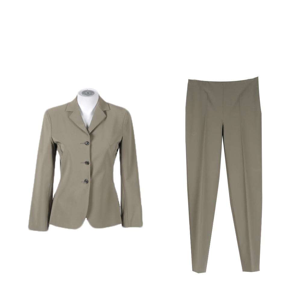 Prada Women's Pant Suit in Taupe, size 42