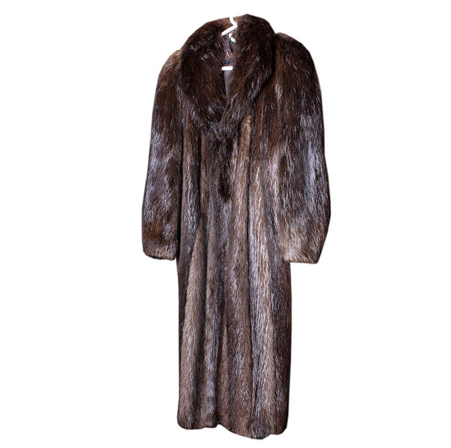 Vintage Lazarus Full Length Fur Coat