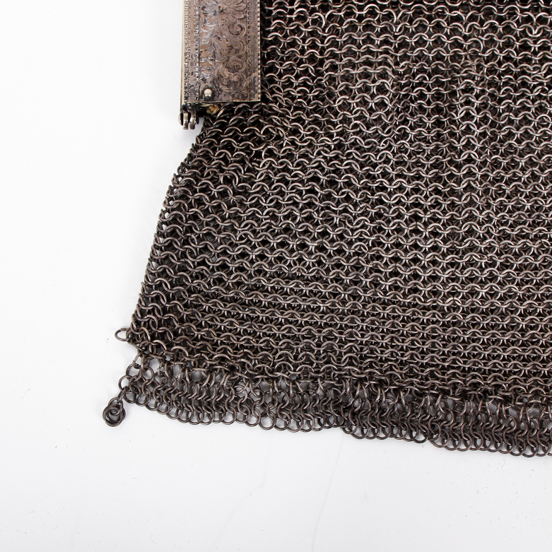 Victorian German Silver Chainmail Purse
